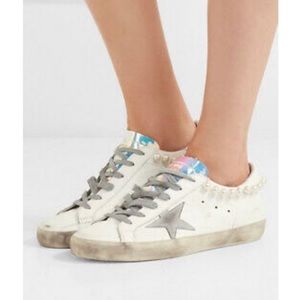 MAJOR ISO!!!!! GOLDEN GOOSE IRIDESCENT PEARL SHOES